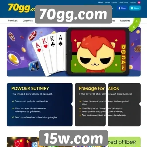 Análise das principais características do site 70gg.com