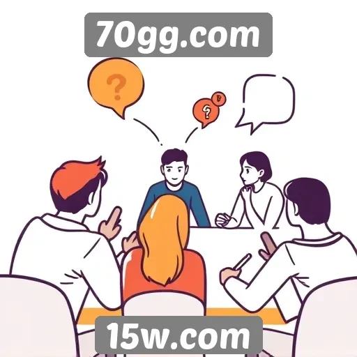 Impacto da comunidade nas discussões do 70gg.com