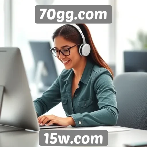 Serviço de atendimento ao cliente no 70gg.com