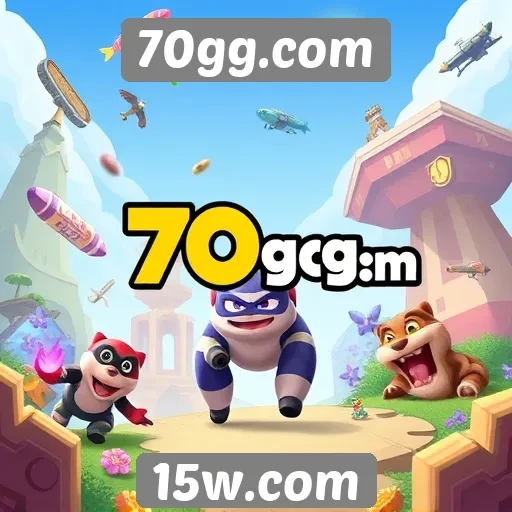 Exploração dos jogos populares disponíveis no 70gg.com
