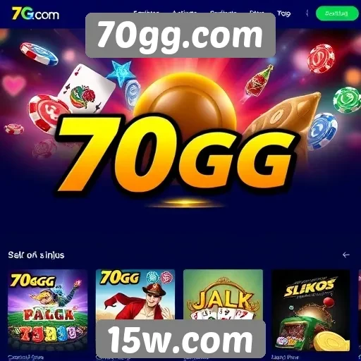 70gg.com amplia catálogo de jogos disponíveis