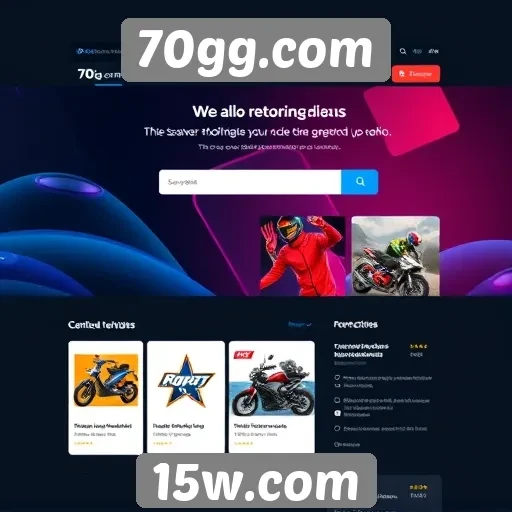 70gg.com se destaca pela experiência do usuário