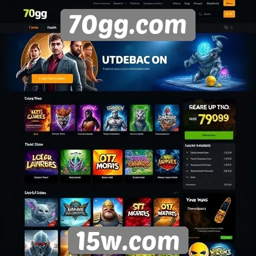 Interface do usuário do 70gg.com recebe melhorias significativas