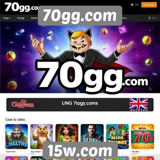 70gg.com oferece uma ampla variedade de jogos online