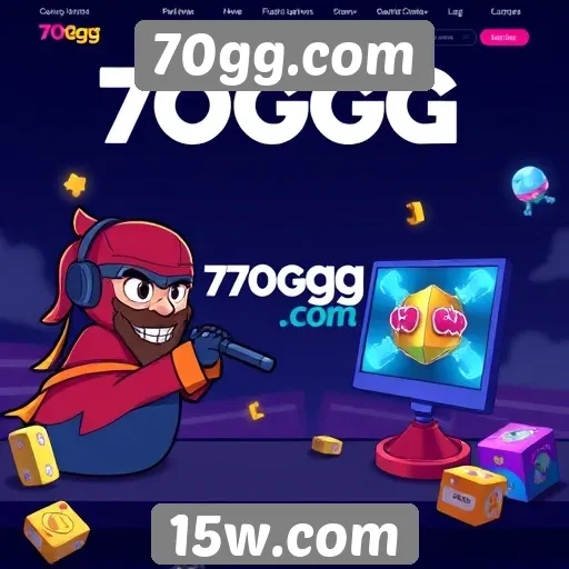 Receitas e monetização do site de jogos 70gg.com
