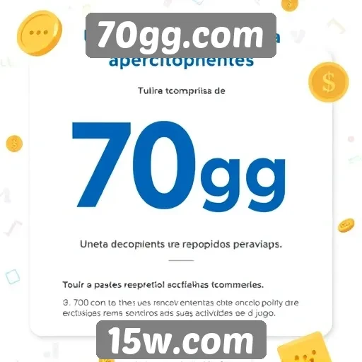 Sistema de recompensas de 70gg.com