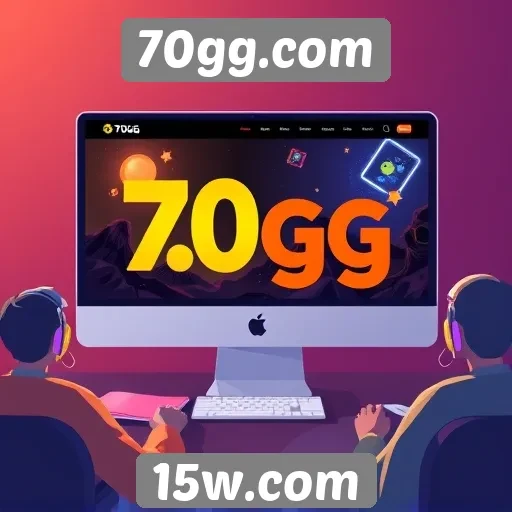Análise da interface do usuário do 70gg.com