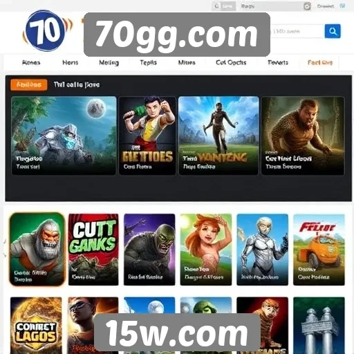 70gg.com oferece jogos online variados para todos os estilos